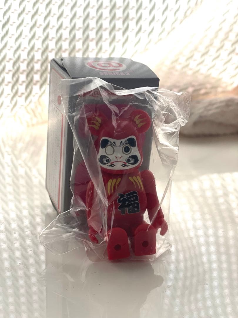 ☆激烈レア シークレット☆『ハズレ（ダルマ）』ベアブリック キューブリック