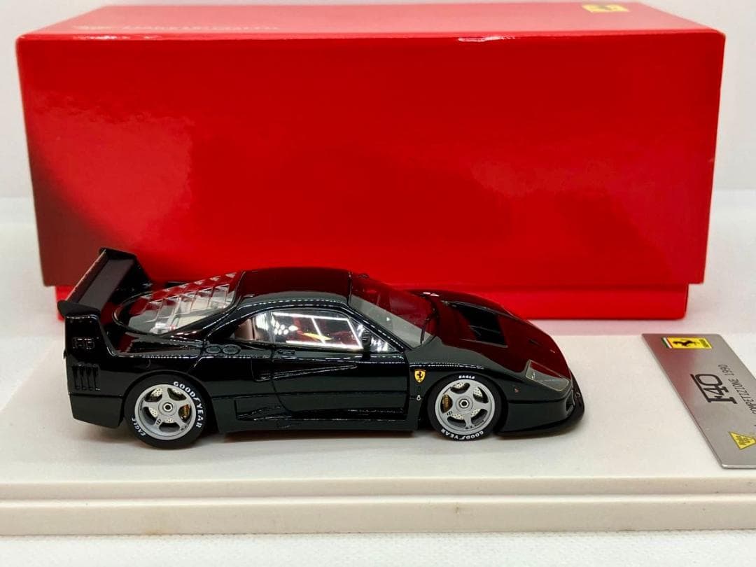 ★1/43★フェラーリ F40 コンペティツィオーネ★ブラック★メイクアップ★