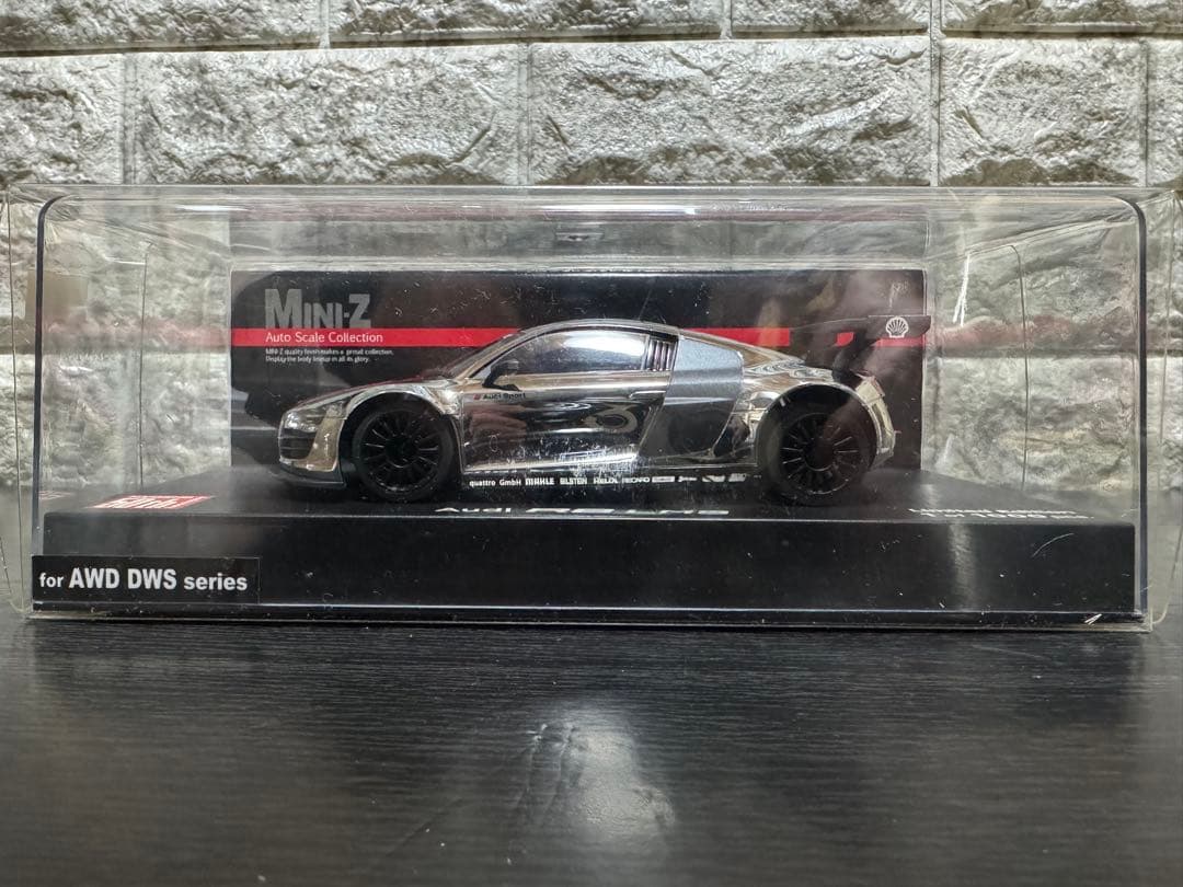 京商　ミニッツ　ASC Audi R8 LMS 50th限定版 メッキ仕上げ