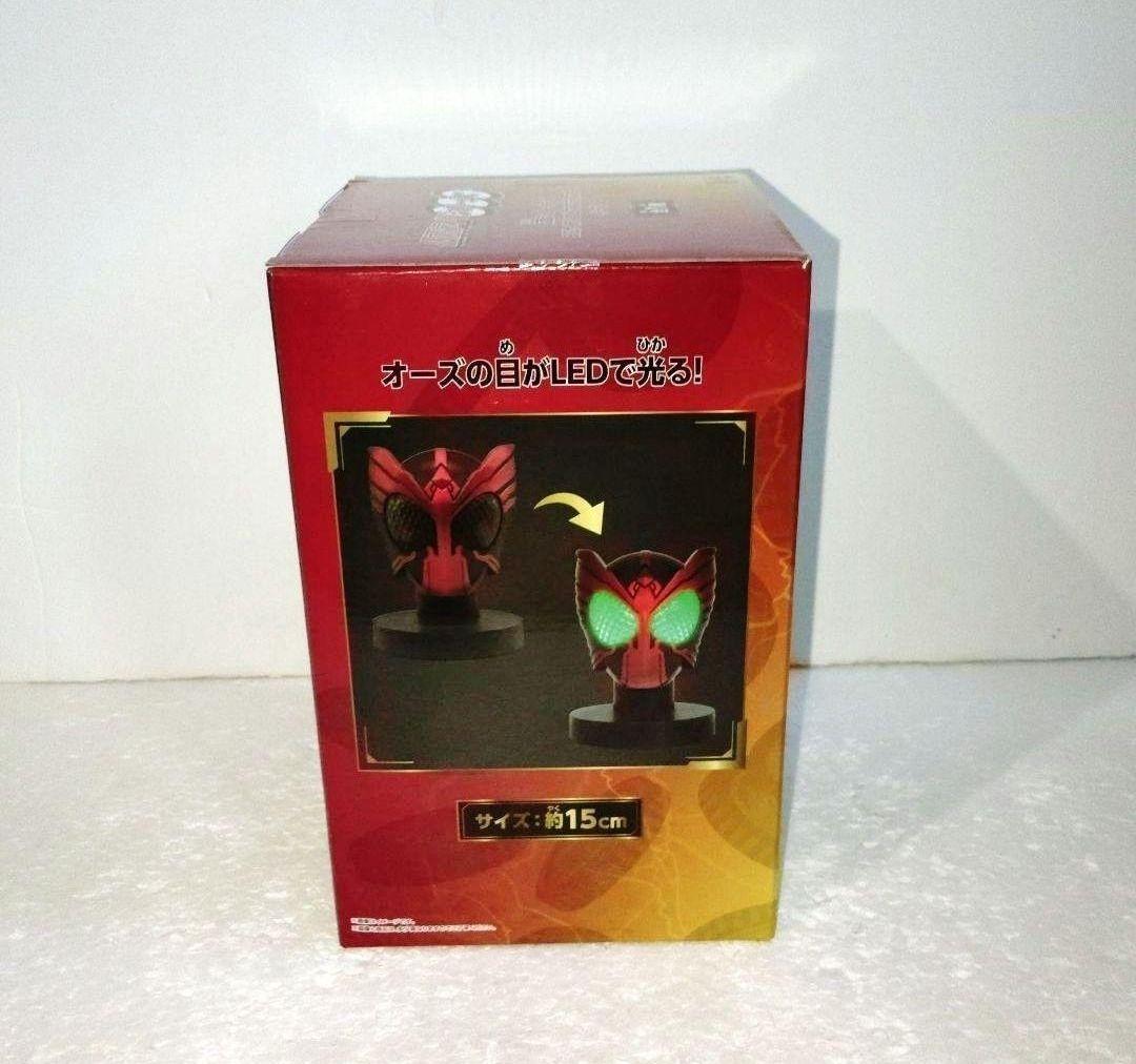 仮面ライダー オーズ フィギュア ソフビマスク ディスプレイ 友