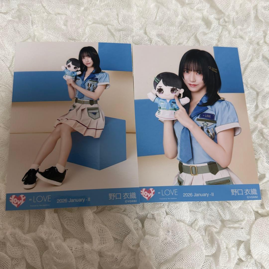 イコラブ 野口衣織 モーリーファンタジーコラボ④ 生写真 セミコンプ