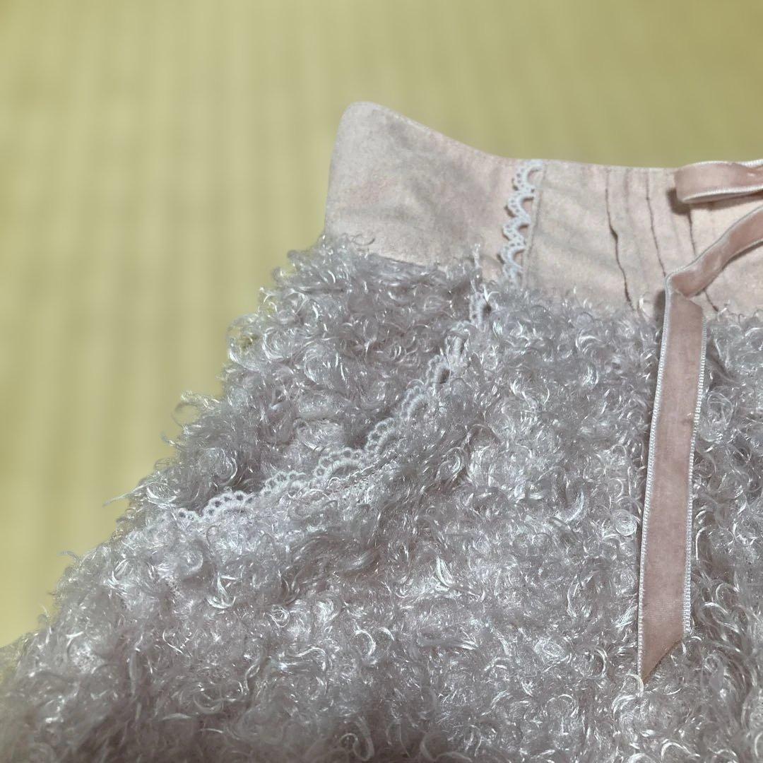 リズリサ　フリル付きリボンデザインキュロット