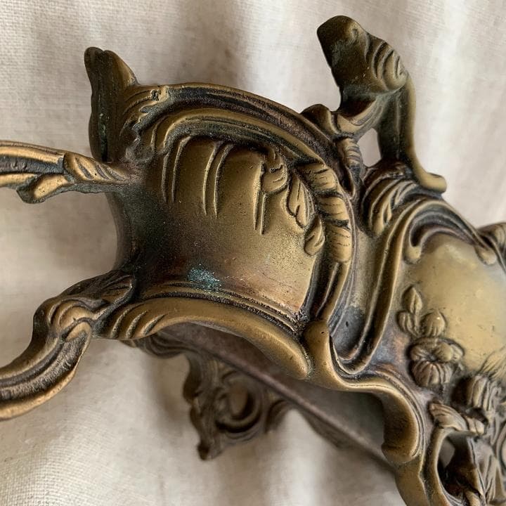 真鍮 ジャルディニエール 花器 フラワーポット フレンチ雑貨