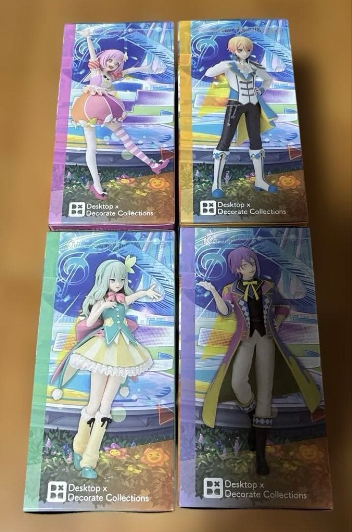 Desktop×Decorate 鳳えむ 天馬司 草薙寧々 神代類 4体セット① プロセカ