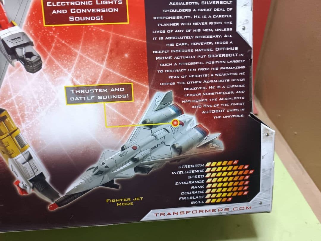 激レア!開封品 日本限定カラー トランスフォーマーウルトラクラス シルバーボルト