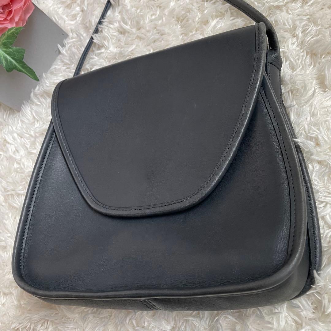 希少モデル オールドコーチ ショルダーバッグ ネイビーOLD COACH