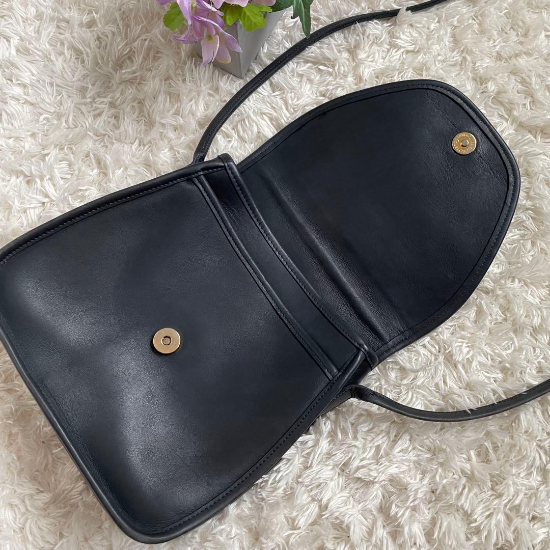 希少モデル オールドコーチ ショルダーバッグ ネイビーOLD COACH