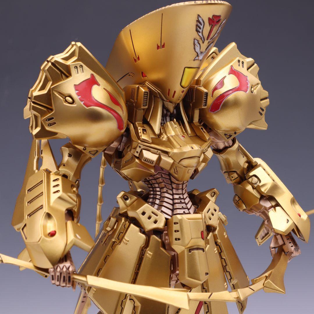 【ファイブスター物語】IMS 1/144 ナイトオブゴールド 全塗装済 完成品
