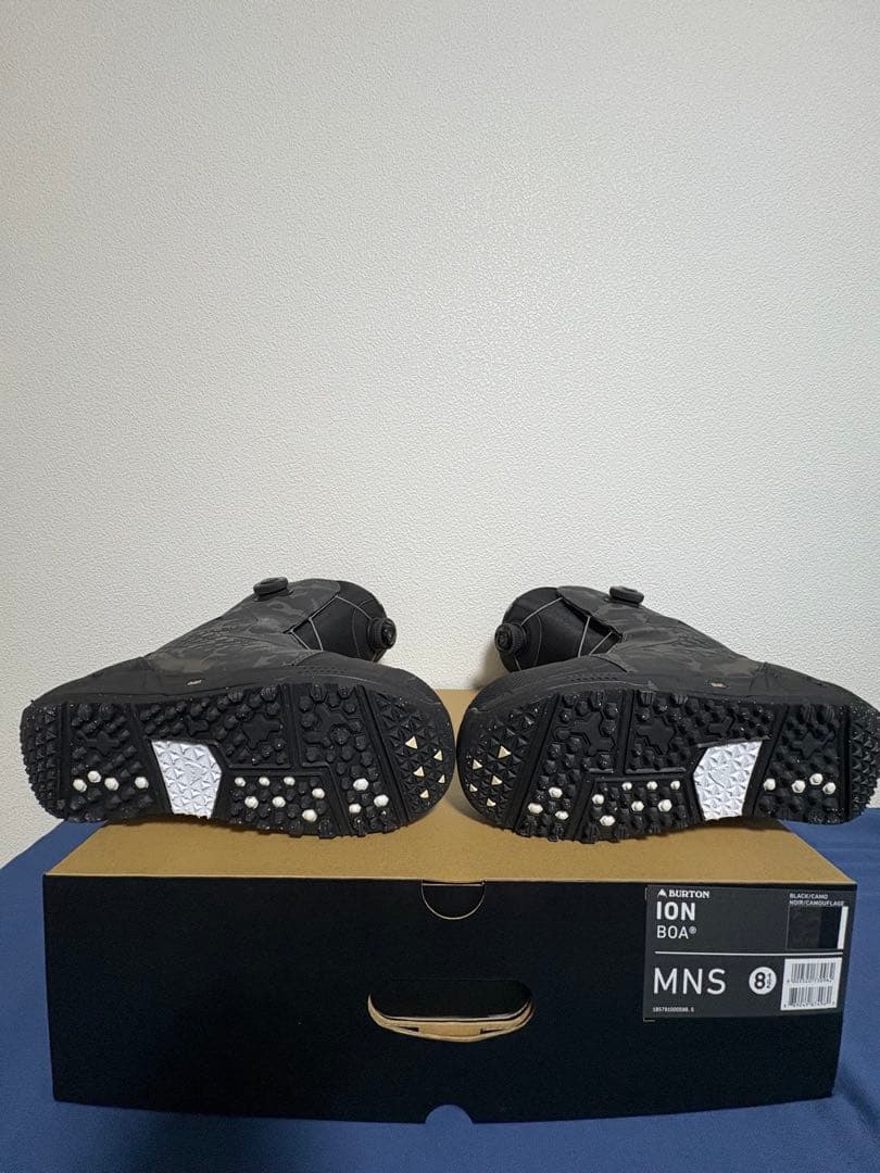 BURTON ION BOA ダブルボア ブラックカモ 26.5cm