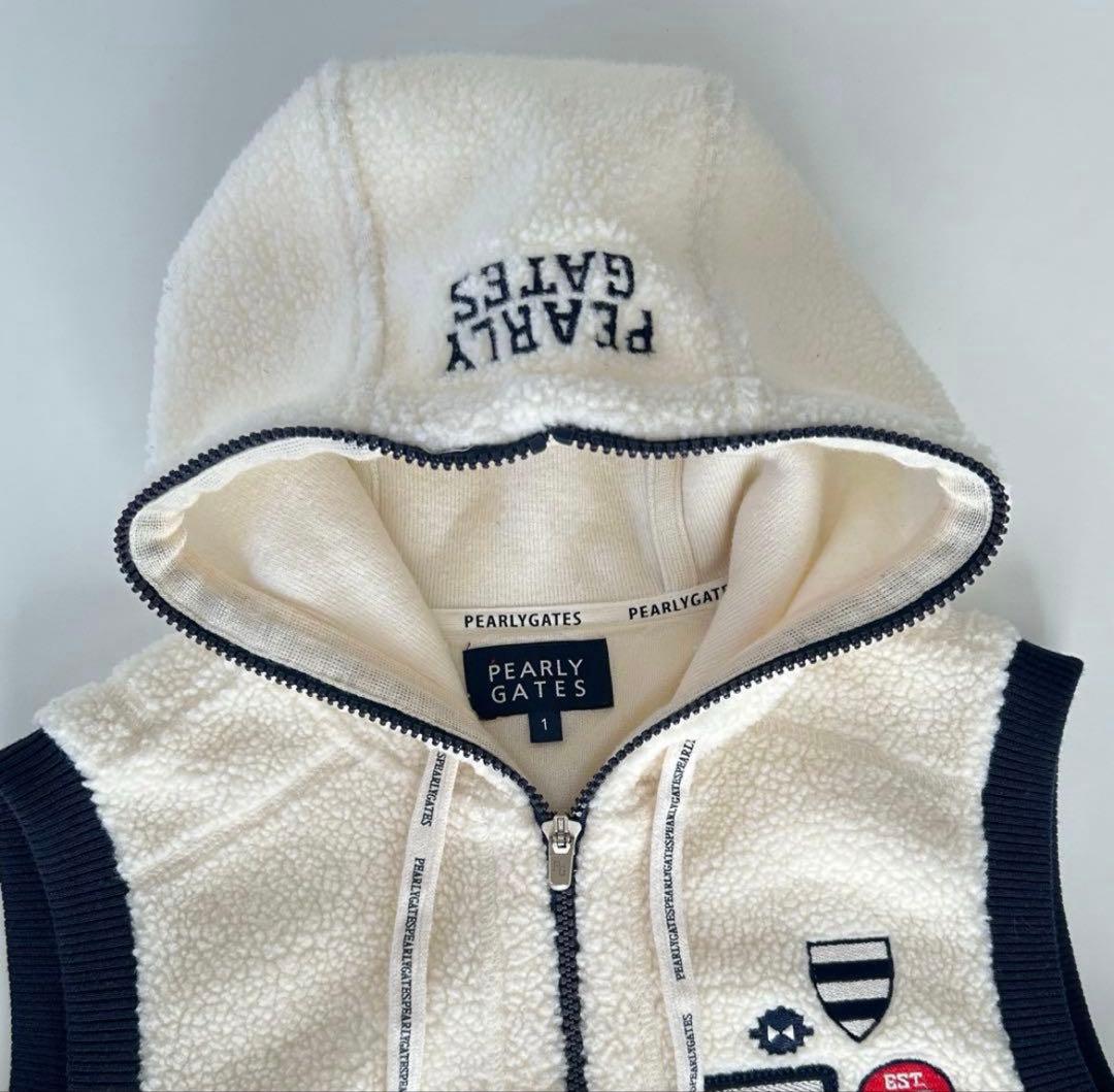 希少　パーリーゲイツ　もこもこベスト　1