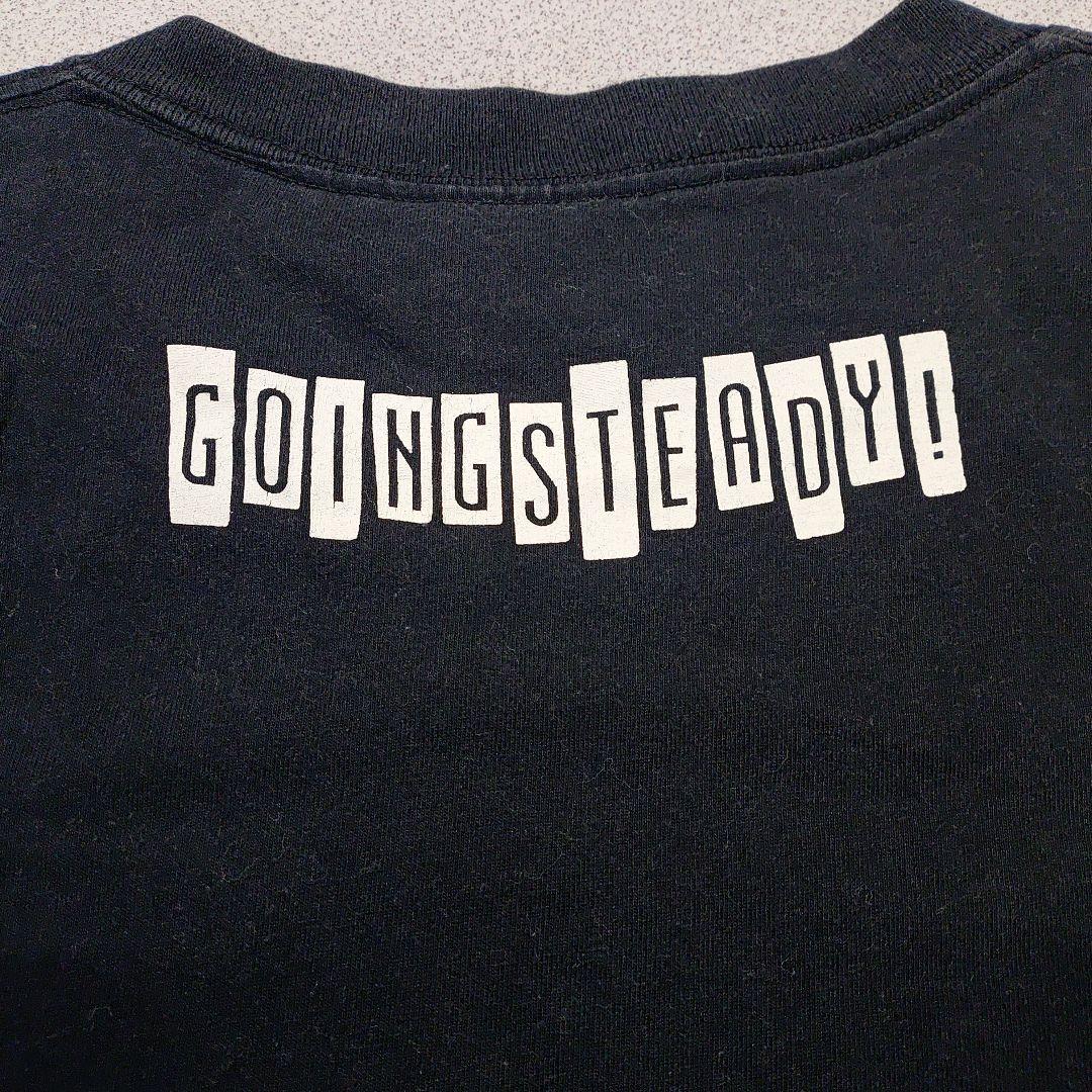 GOING STEADY グラフィックTシャツ 黒