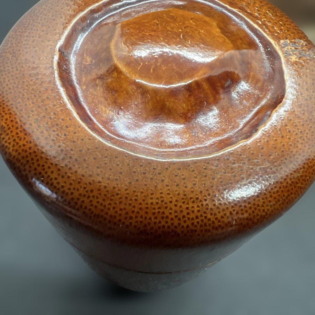 蒔絵 竹立棗 見返時鳥 金彩 漆工芸 共箱 茶道具 伝統工芸