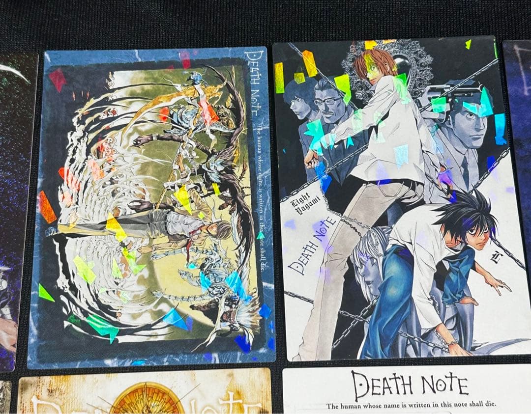 DEATH NOTE】 トレーディングカード18枚ステッカー3枚まとめ レア