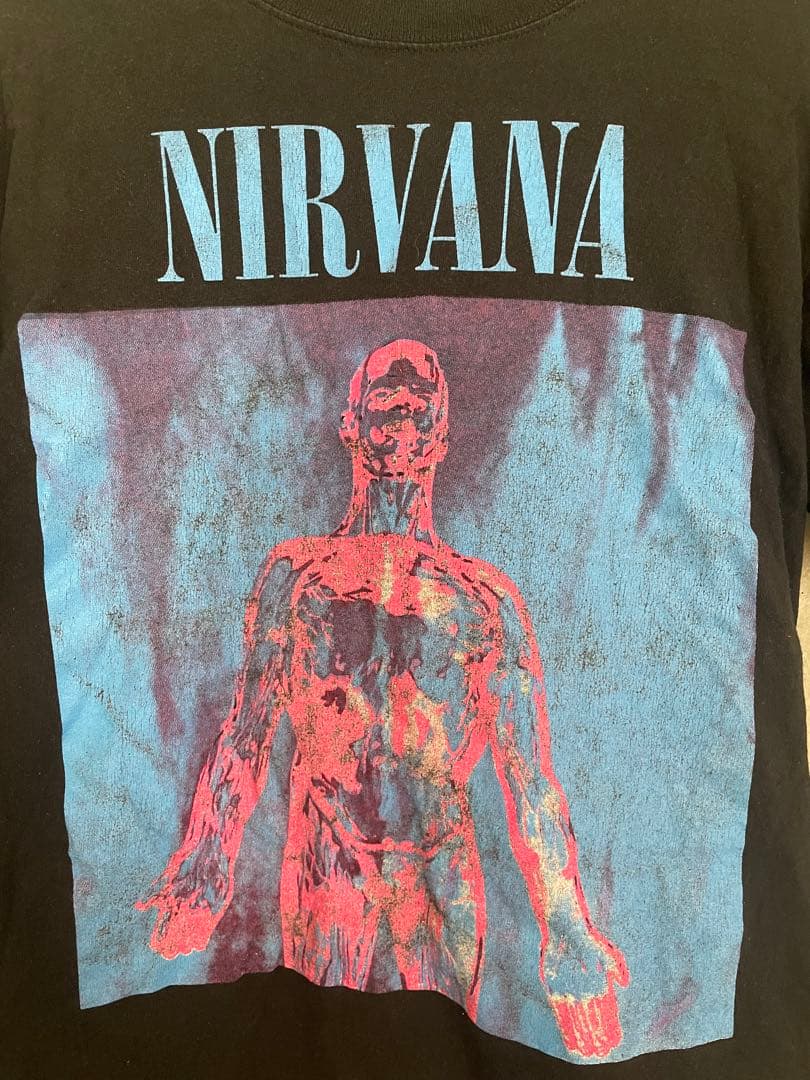 古着　NIRVANA SLIVER Tシャツ　M 黒