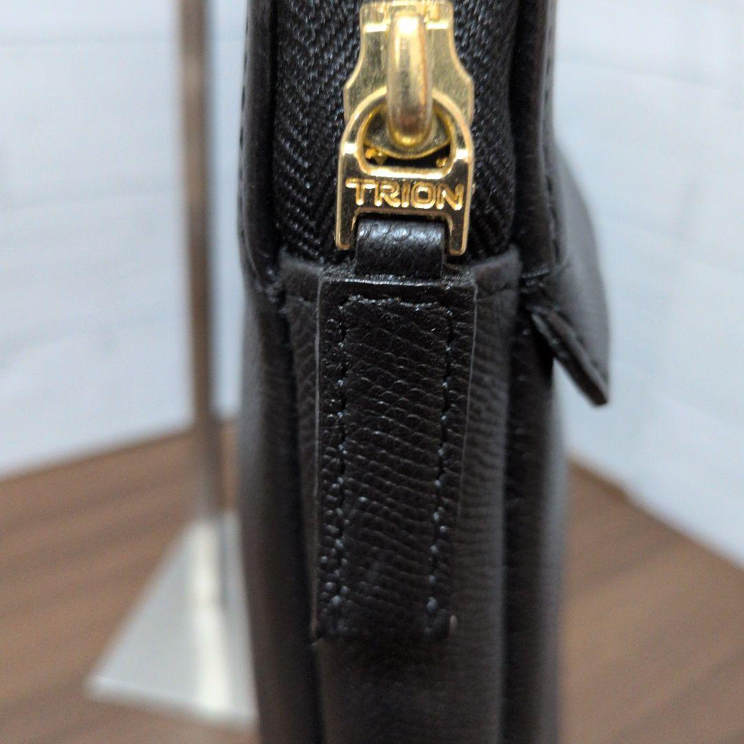 TRION　トライオン　ビジネスバッグ　ブリーフケース　薄マチ　極美品　メンズ