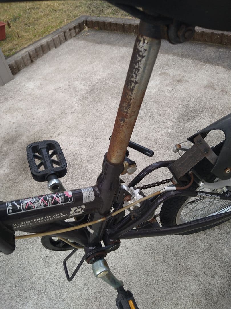 直接引取り希望）PANTHER 折りたたみ式ミニベロ自転車 52T