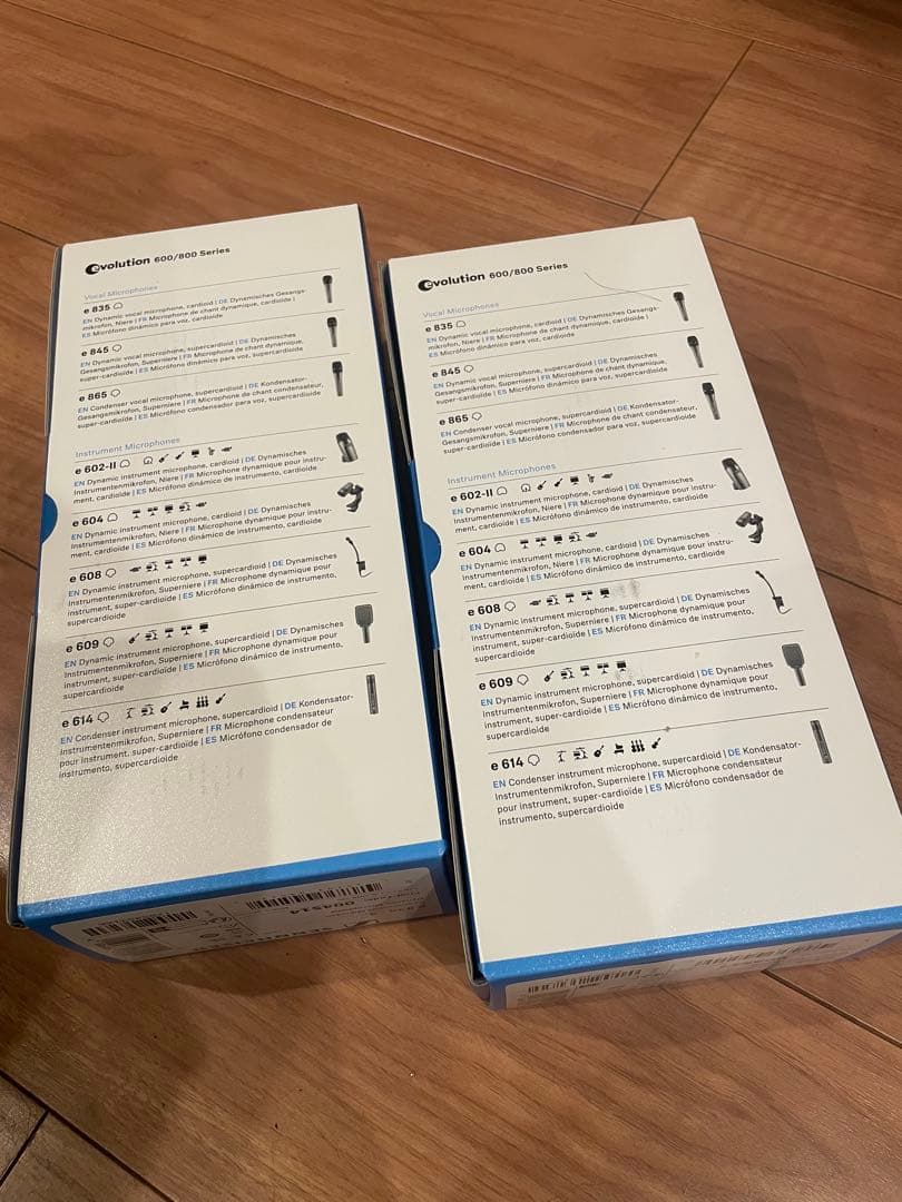 SENNHEISER e 835-S ダイナミックマイク スイッチ付 新品2本