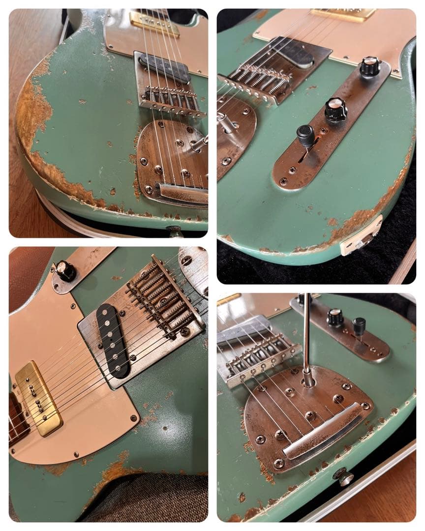 ハードレリックテレキャスタイプ/フローティングトレモロユニット搭載 P90