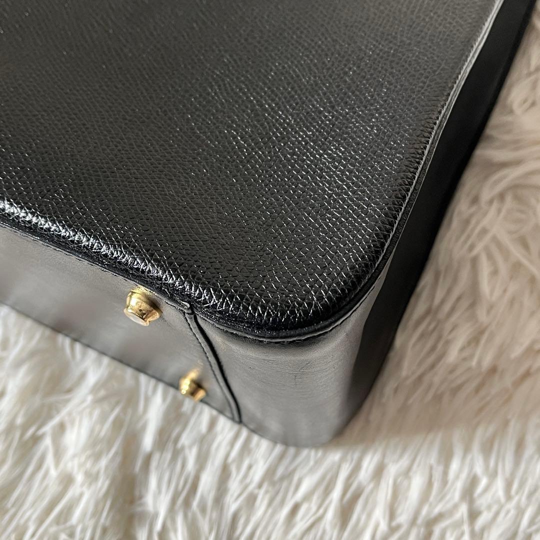 ⭐️未使用級⭐️　MORABITO　モラビト　M金具　ハンドバッグ　ブラック