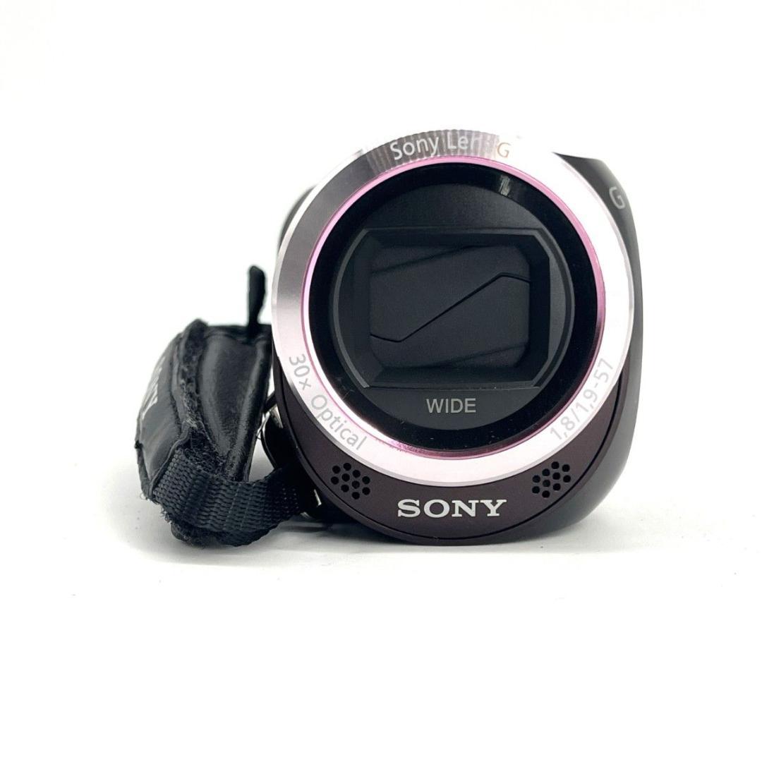 【極美品】SONY Handycam HDR-CX390 ボルドーブラウン