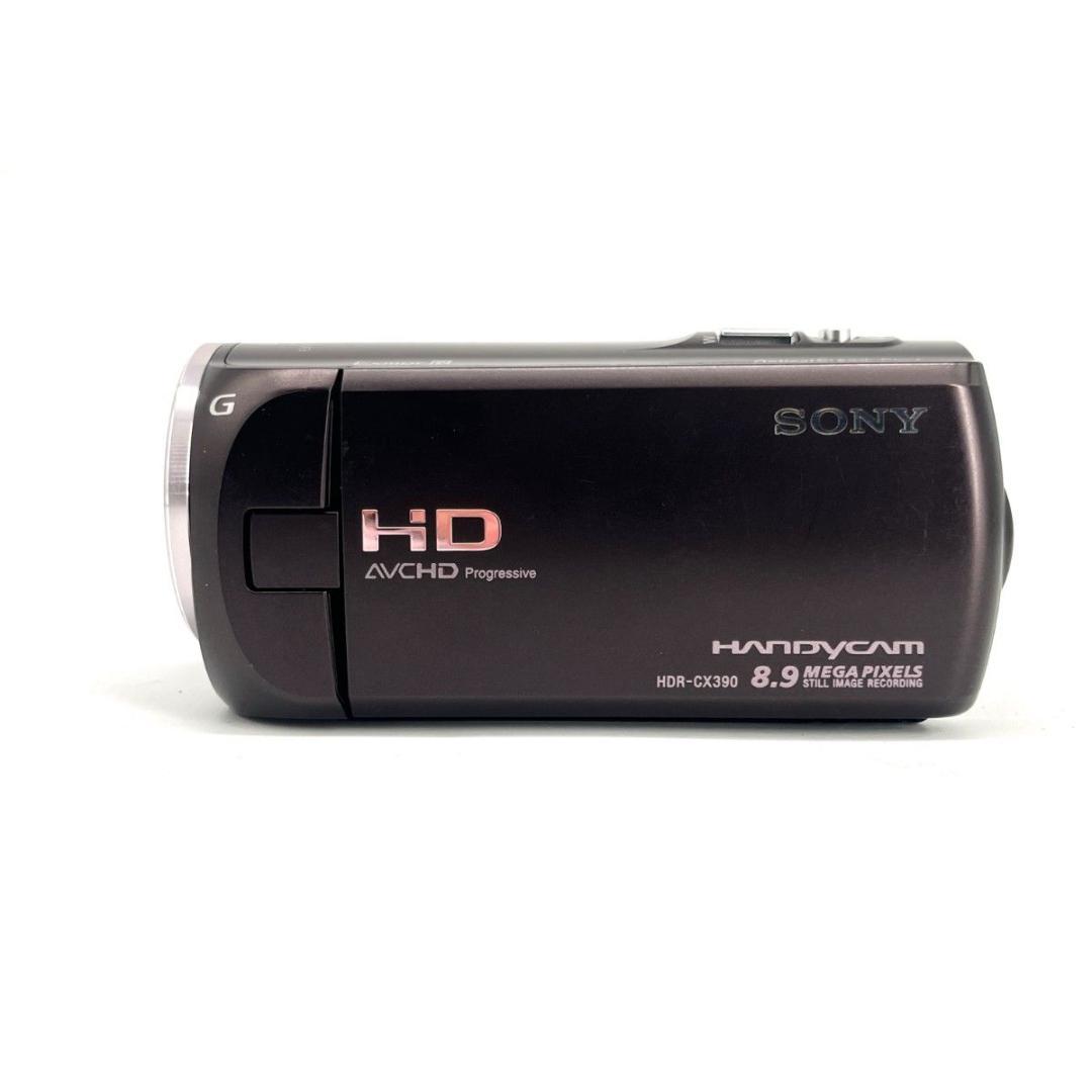 【極美品】SONY Handycam HDR-CX390 ボルドーブラウン