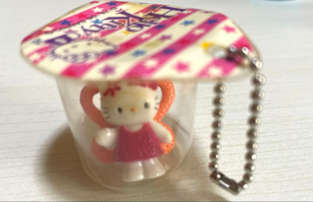 レア ハローキティ ゼリーカップ キーホルダー 2006 キティちゃん