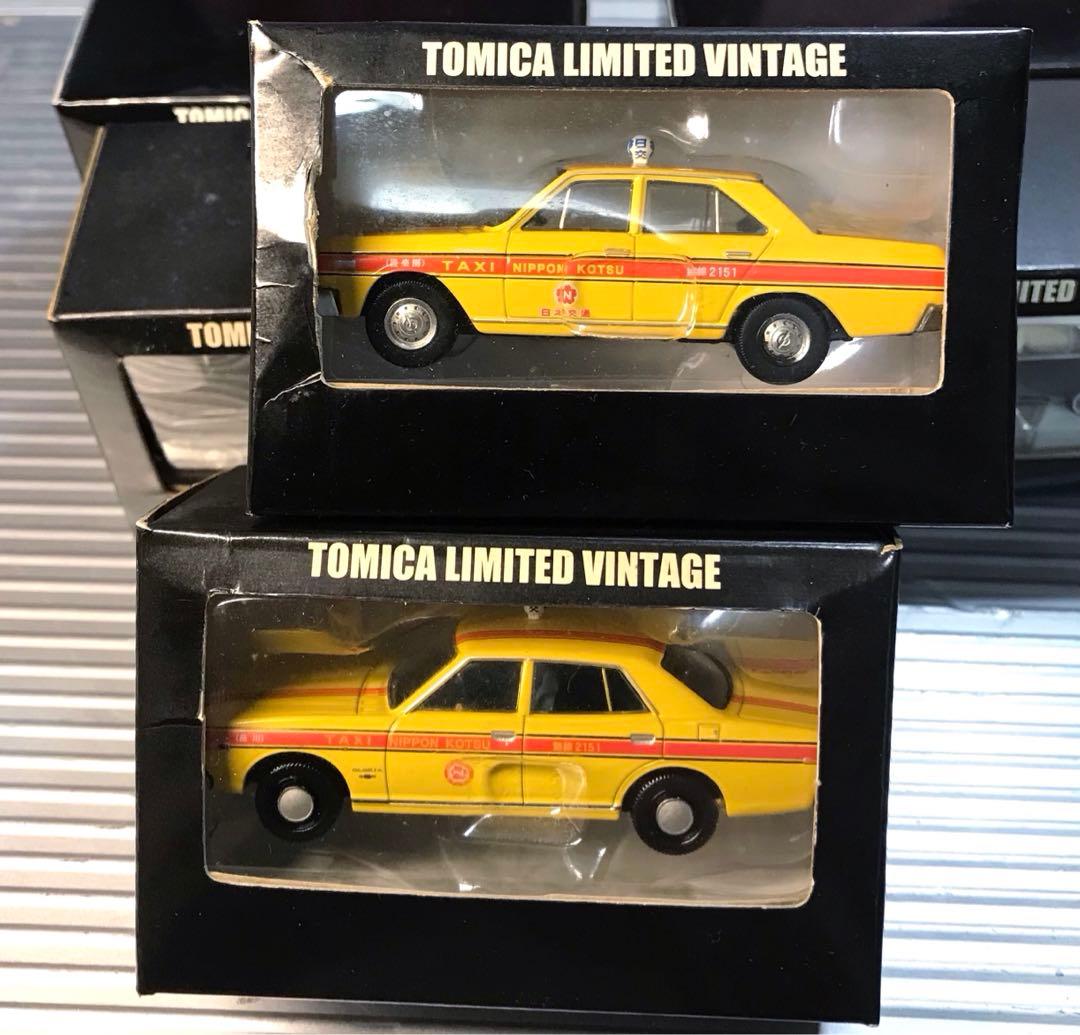 トミカ リミテッドヴィンテージ 日本交通タクシー 6台