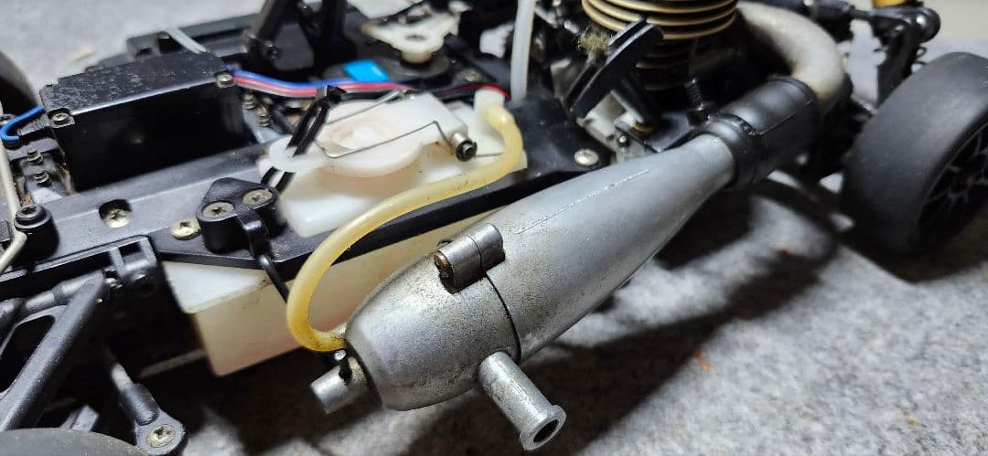 京商RC 1/10 エンジン　ラジコンカー サンワプロポ、受信機セット