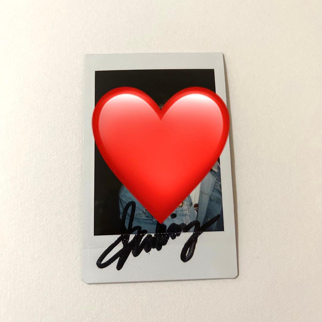 RAINZ ウンギ 直筆サイン入り ポラロイド