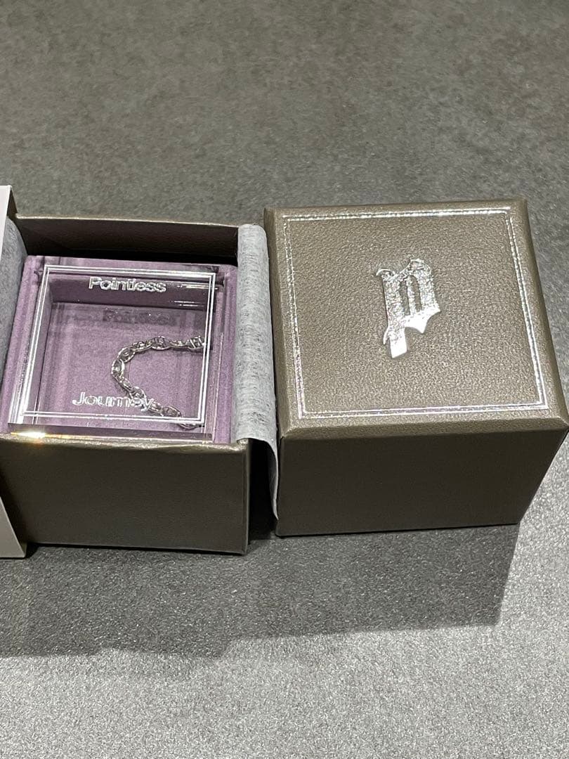 アクセサリー Pointless Journey CHAIN BRACELET SILVER