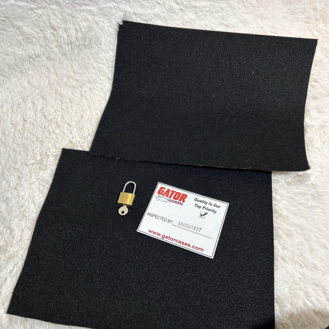 【美品】GATOR キーボードケース ハードケース ゲーター 鍵　キャスター付き