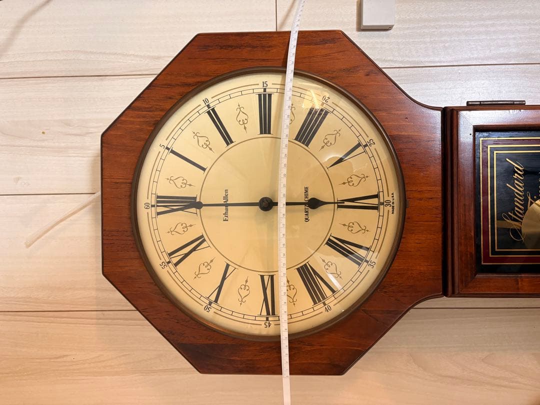 Ethan Allen 八角形掛時計