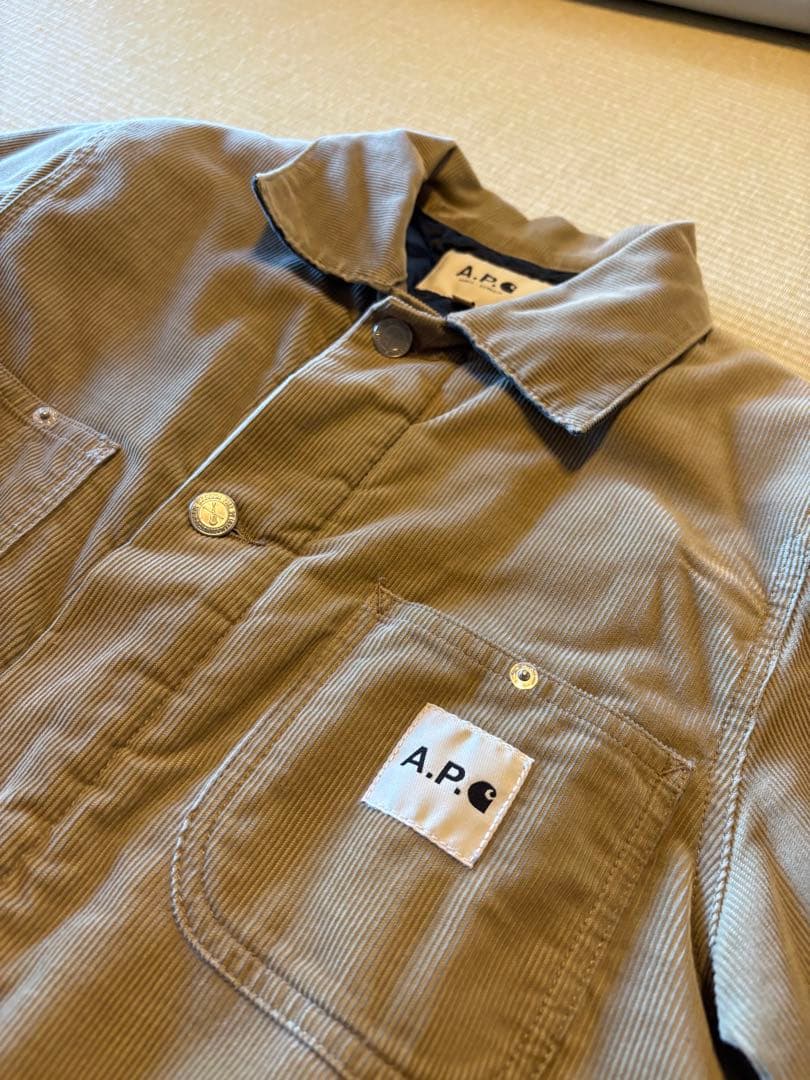 A.P.C. × Carhartt ガブリエルコート　ベージュ　アウター
