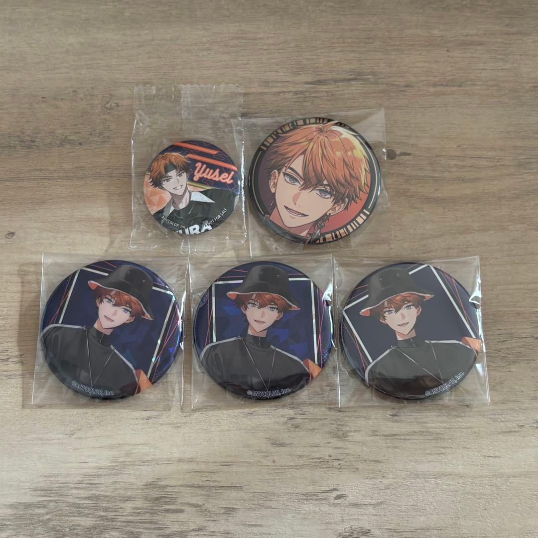 にじさんじ 3SKM 北見遊征 缶バッジ - メルカリ
