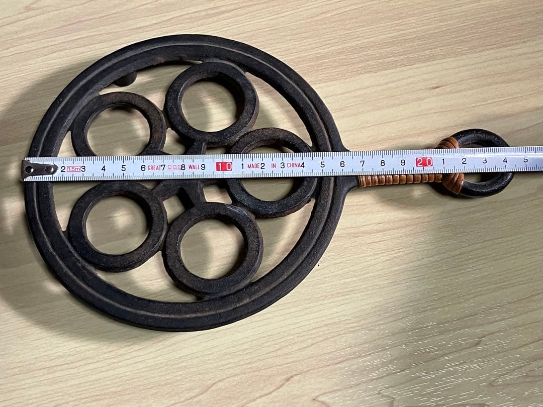 鉄瓶 竜 龍の紋様 鳳凰 鉄瓶置き セット売り