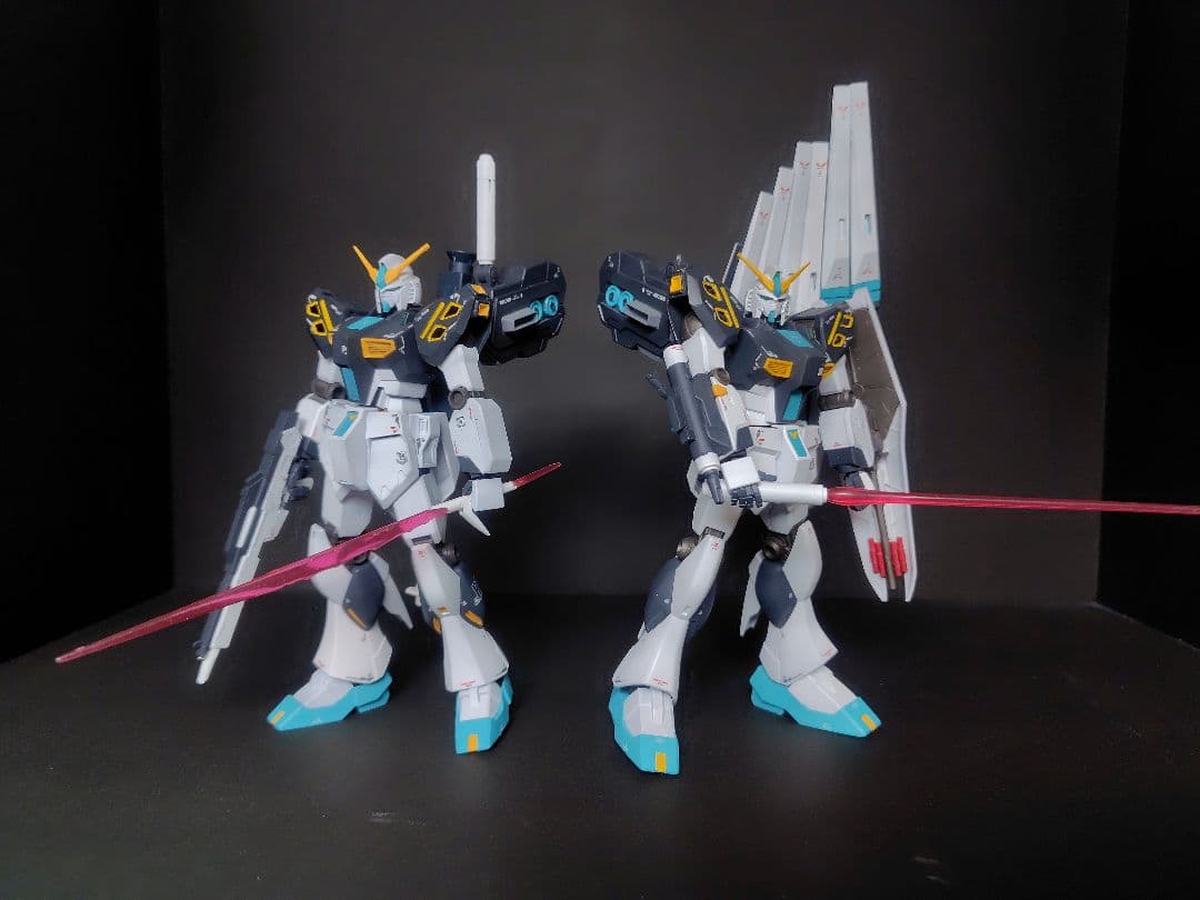 【徹底改修】 1点物 量産型νガンダム 2機セット 1/144