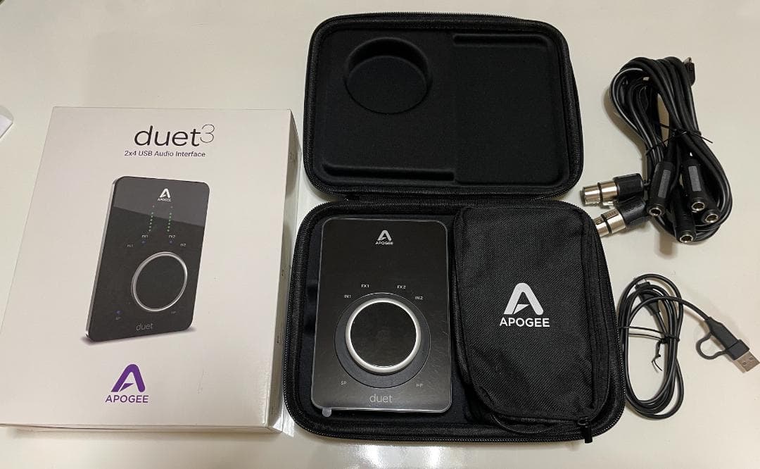 APOGEE Duet3 オーディオインターフェイス APOGEE Duet 3 (1年延長保証付き)(アポジー)(オーディオ