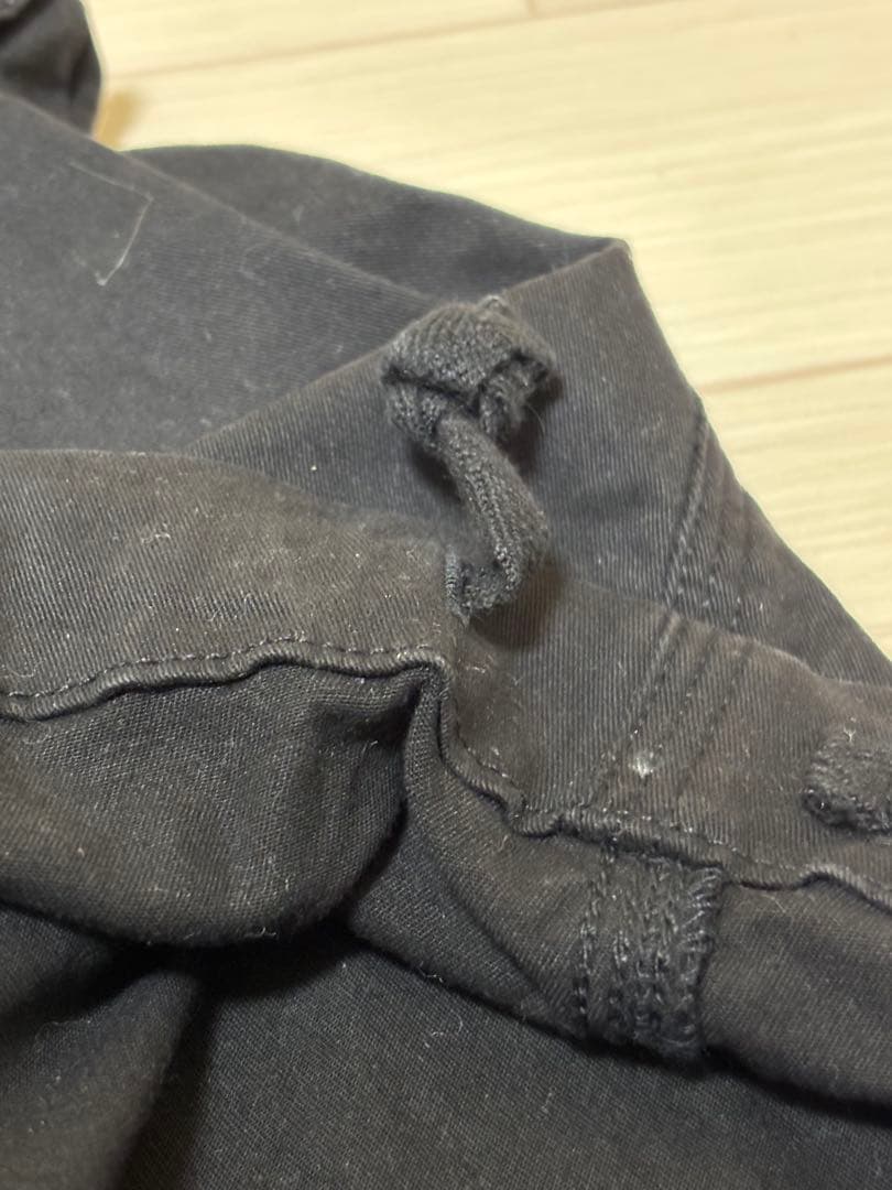 【即日発送】DIESEL ブラック カーゴパンツ 36