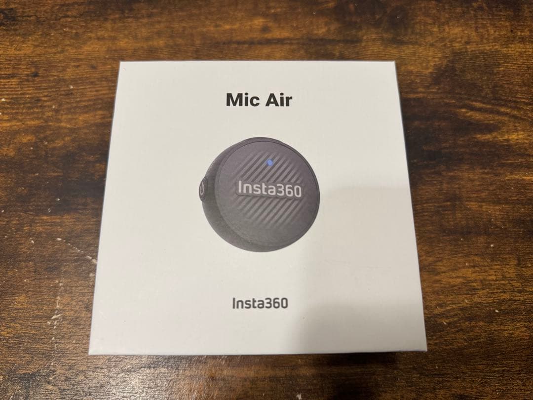 未開封】Insta360 ワイヤレスマイクMic Air CINSABWB