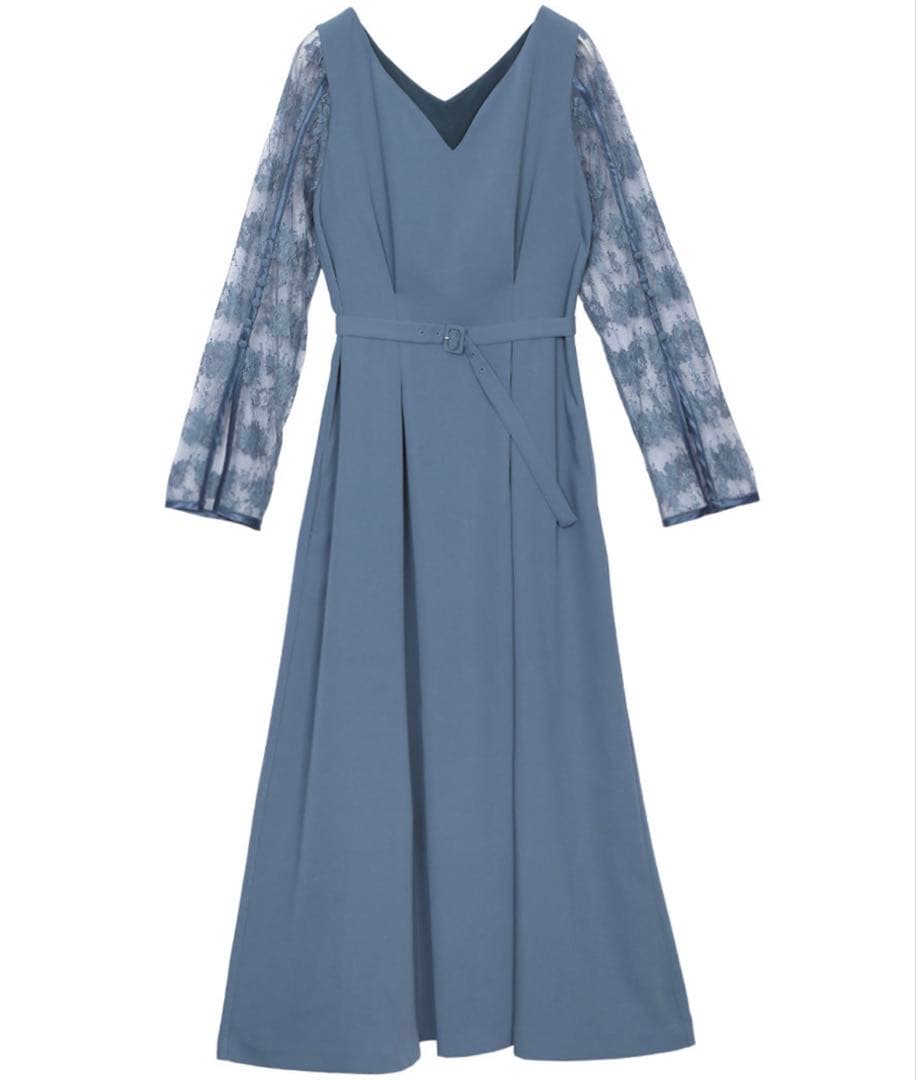 アメリービンテージ　ドレス　FREE ブルー