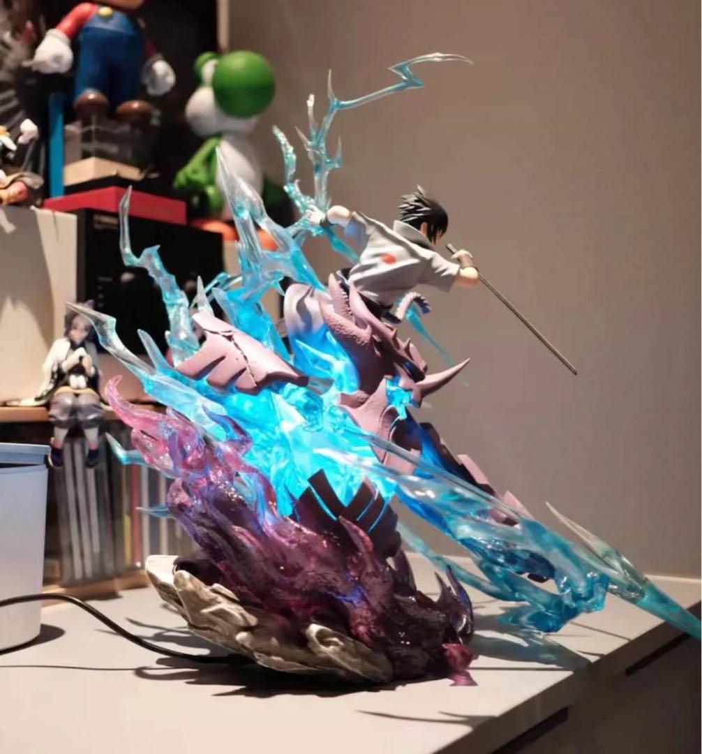 NARUTO ナルト うちはサスケ ガレージキット ガレキ スタチュー ⑤