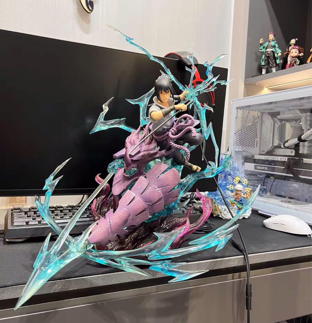 NARUTO ナルト うちはサスケ ガレージキット ガレキ スタチュー ⑤