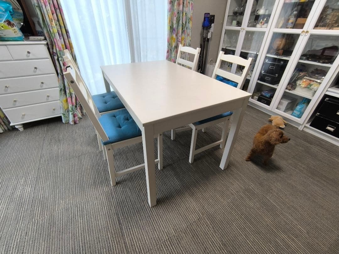 【引取りに来てくれる方限定】IKEA ダイニングテーブルセット