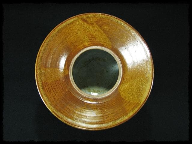 希少！高取 砂金袋 黒田藩御用窯 十四代 高取幸仙 水指 茶道具 共箱 f240