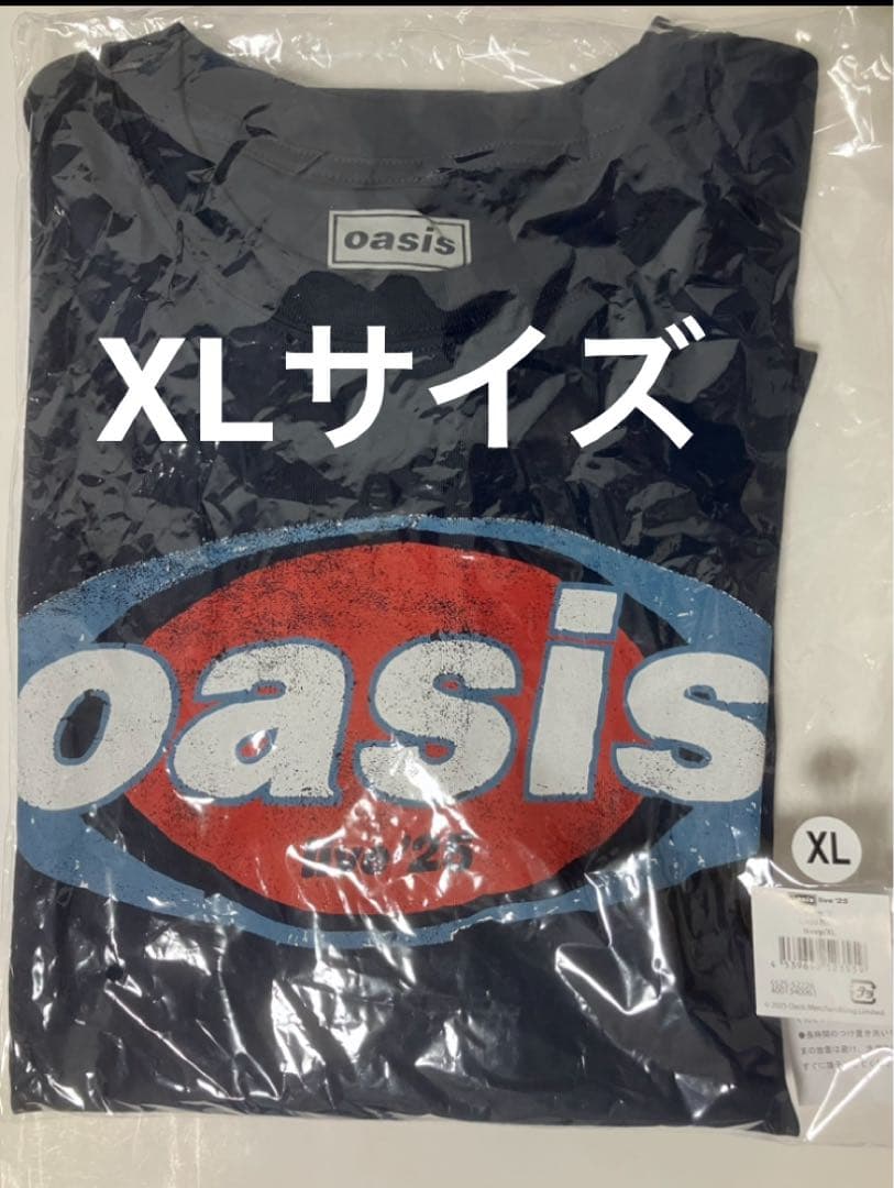 oasis Tシャツ Logo Navy XLサイズ Oasis OasisOasis