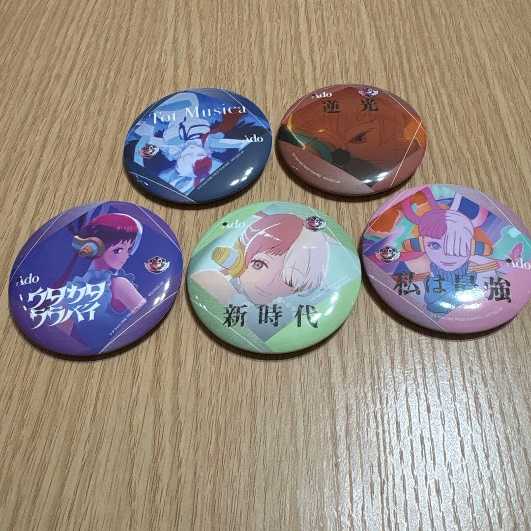 Ado ポップアップストア 缶バッジ ONE PIECE ウタ - メルカリ
