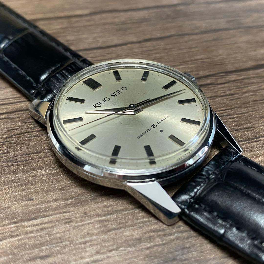 OH済み　SEIKO KS KingSeiko 手巻き25石 　諏訪精工舎　美品