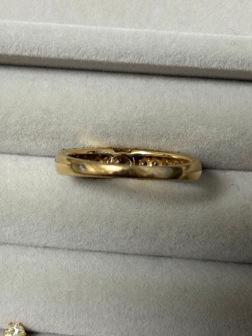 がらめブラウンダイヤモンドリング