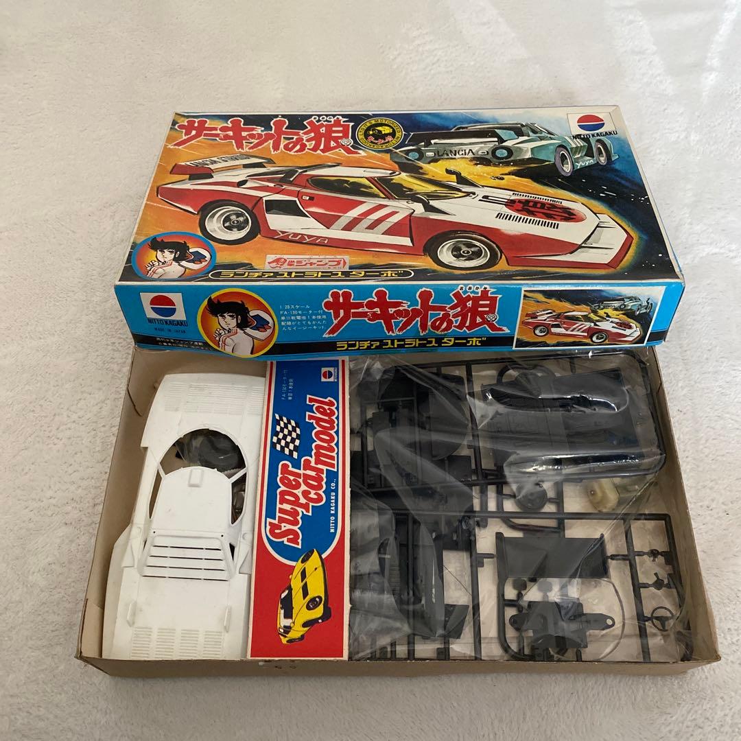 激レア‼️】サーキットの狼 ランチァ ストラトス ターボ 1/28スケール