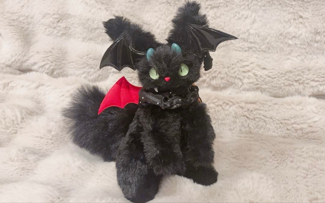 ぬいぐるみ✽アートドール✽足可動✽カラスのかーこ✽中サイズ